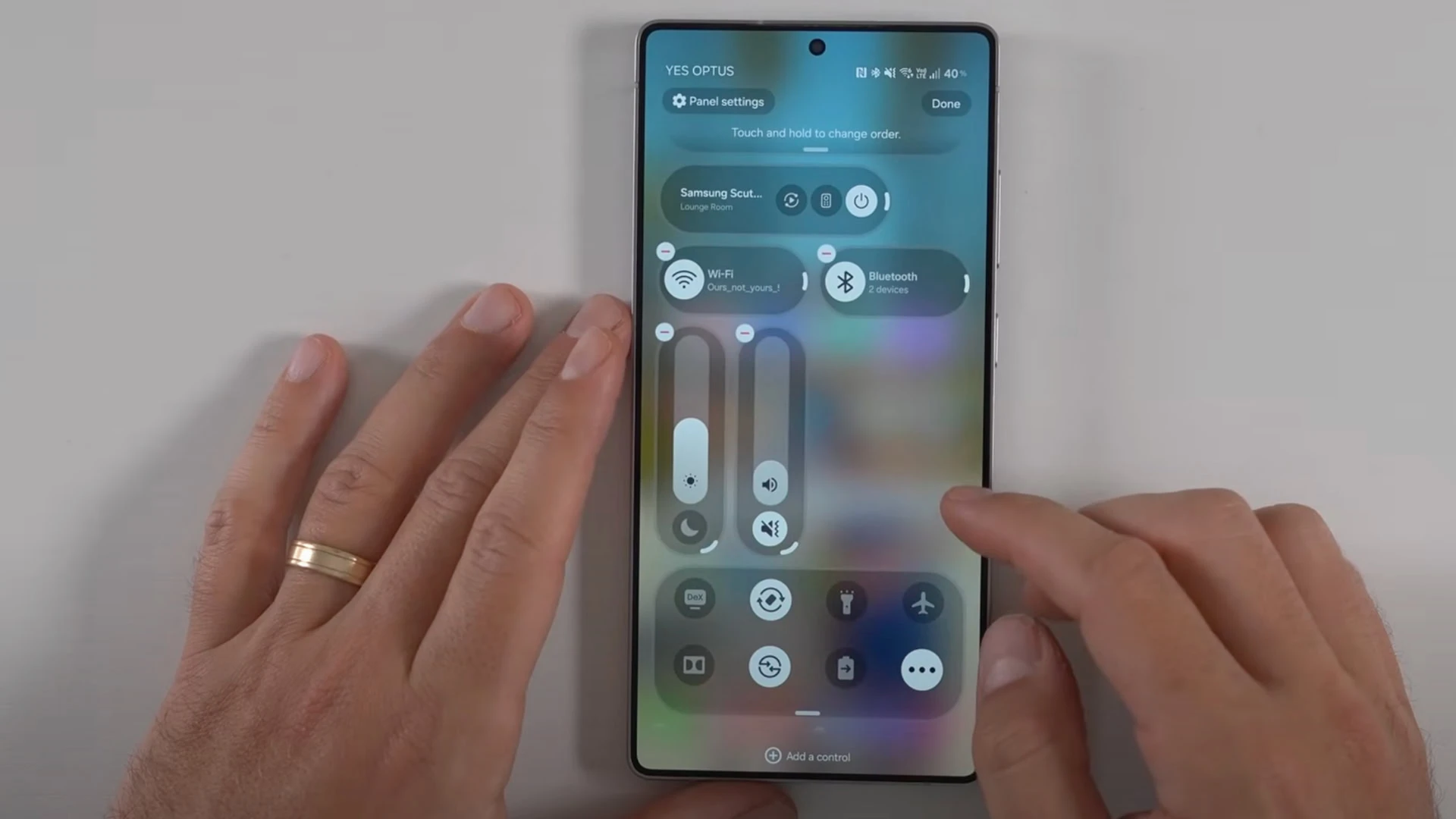 آپدیت One UI 8.5 سامسونگ: تنظیمات سریع با طراحی شیشهای و تمیزتر متحول می شود 6 آپدیت One UI 8.5 سامسونگ: تنظیمات سریع با طراحی شیشهای و تمیزتر متحول می شود