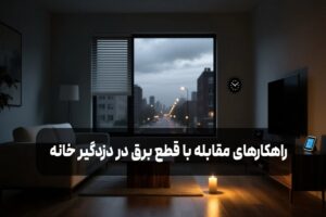 راهکارهای مقابله با قطع برق در دزدگیر خانه