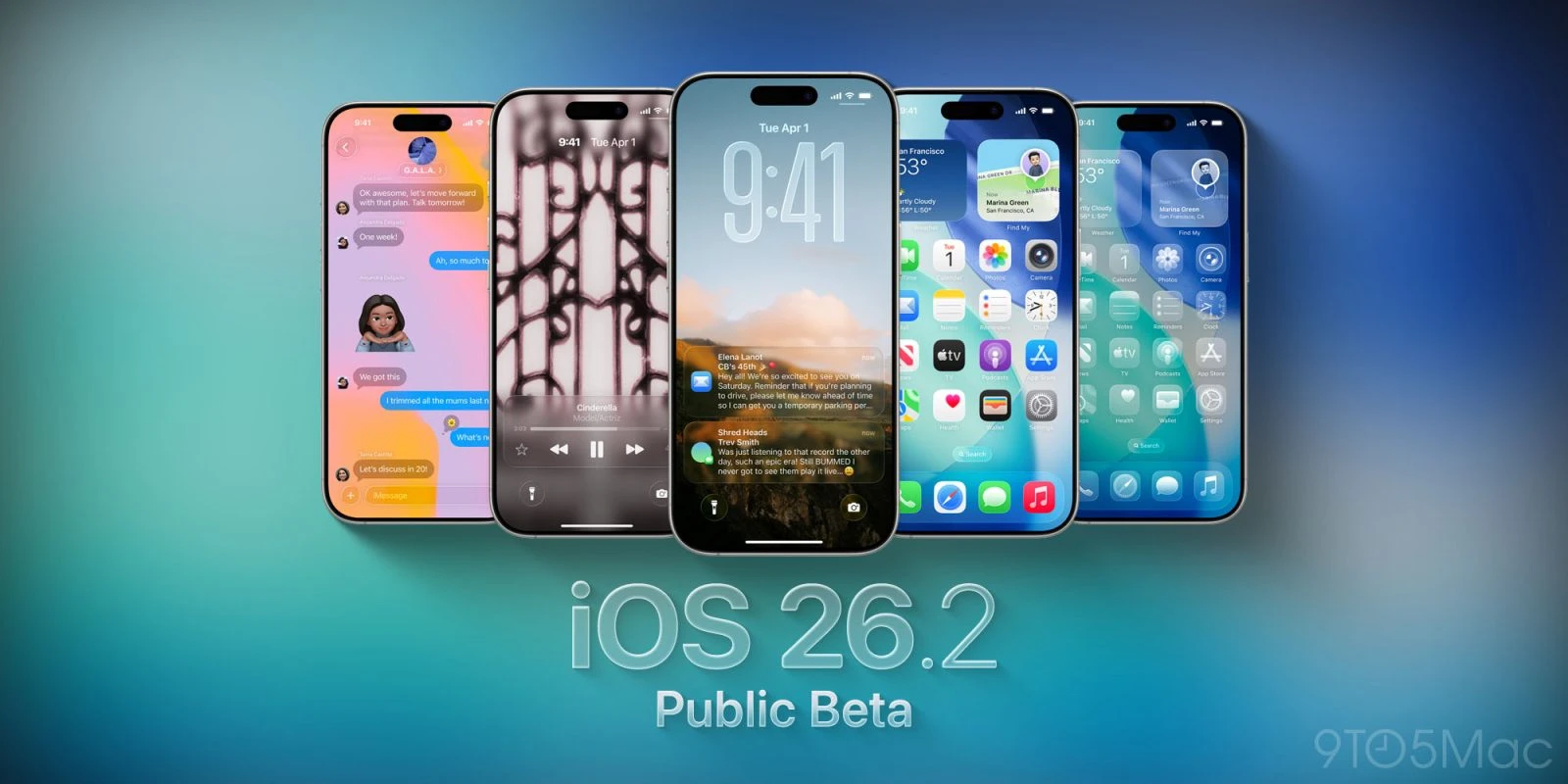 انتشار نسخه عمومی بتا ۲ از iOS 26.2؛ لیست کامل قابلیت های جدید آیفون 6 انتشار نسخه عمومی بتا ۲ از iOS 26.2؛ لیست کامل قابلیت های جدید آیفون
