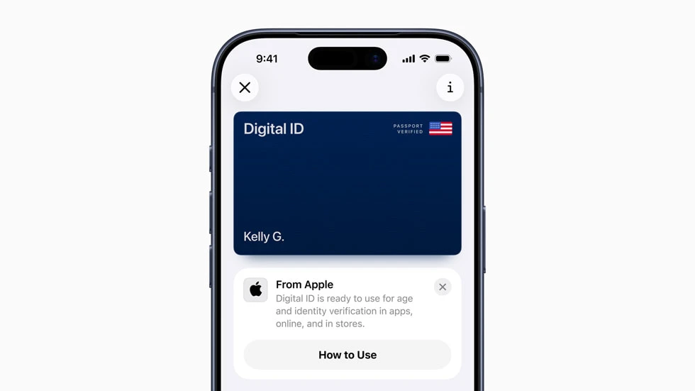 معرفی رسمی قابلیت Digital ID اپل؛ تبدیل پاسپورت به کارت شناسایی دیجیتال در کیف پول آیفون 6 معرفی رسمی قابلیت Digital ID اپل؛ تبدیل پاسپورت به کارت شناسایی دیجیتال در کیف پول آیفون 1