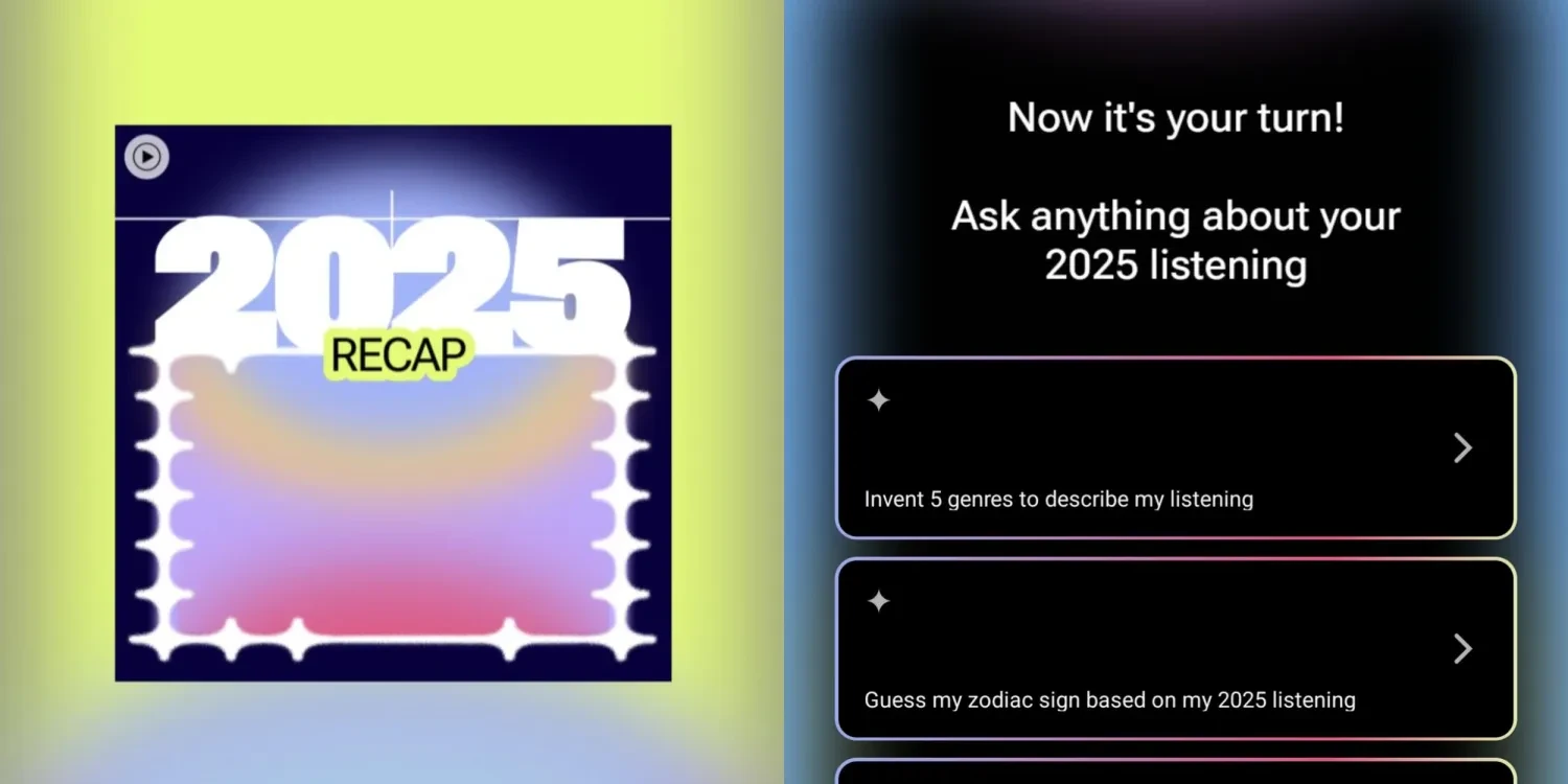 انتشار Recap 2025 یوتیوب موزیک؛ آنالیز سلیقه موسیقی شما با چتبات هوش مصنوعی 6 انتشار Recap 2025 یوتیوب موزیک؛ آنالیز سلیقه موسیقی شما با چتبات هوش مصنوعی