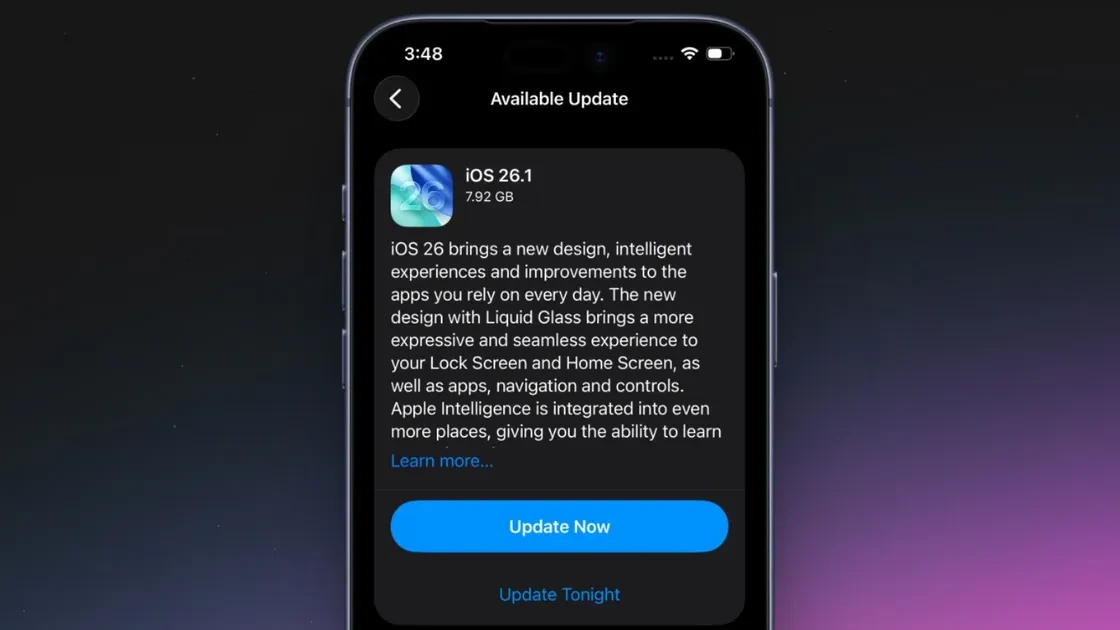 اپل انتشار iOS 26.1 را برای آیفونهای واجد شرایط آغاز کرد 6 اپل انتشار iOS 26.1 را برای آیفونهای واجد شرایط آغاز کرد