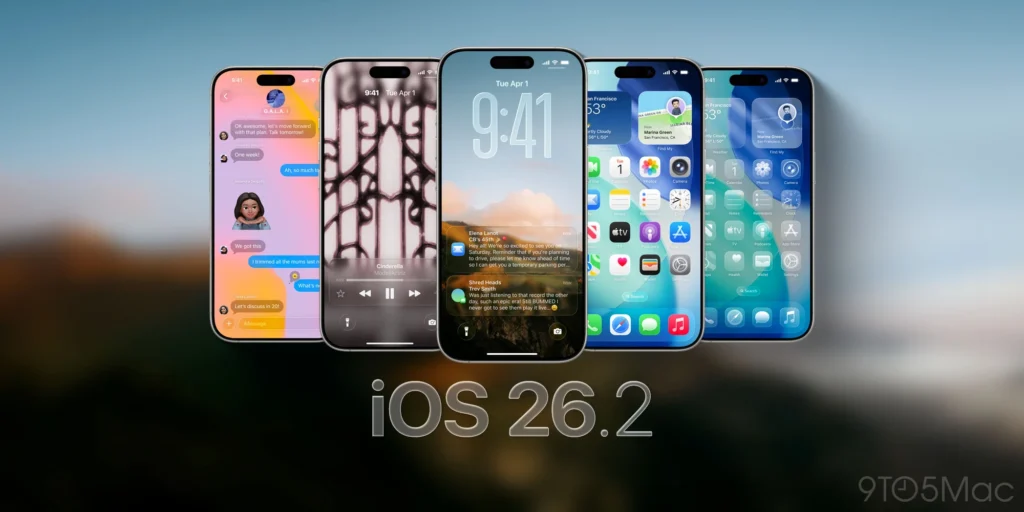 انتشار آپدیت iOS 26.2 قطعی به نظر می رسد؛ افشای شماره ساخت های نهایی 9 انتشار آپدیت iOS 26.2 قطعی به نظر میرسد؛ افشای شماره ساخت های نهایی