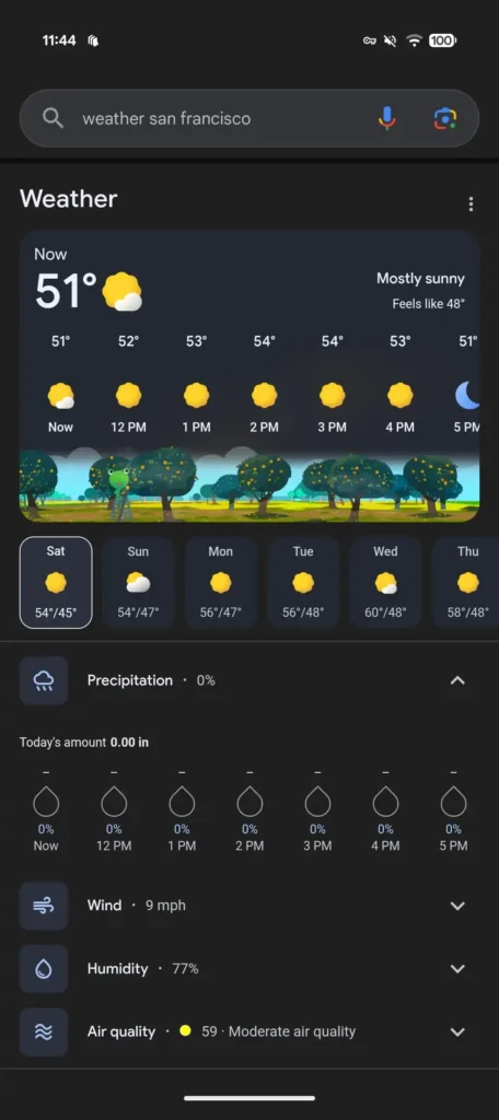 خداحافظی با اپلیکیشن آب‌ و هوای گوگل؛ تغییرات جدید Google Weather در راه است