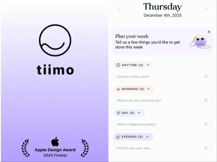 تجربه کار با اپلیکیشن Tiimo؛ بهترین برنامه آیفون در سال ۲۰۲۵ که فراتر از یک ابزار برای ADHD است