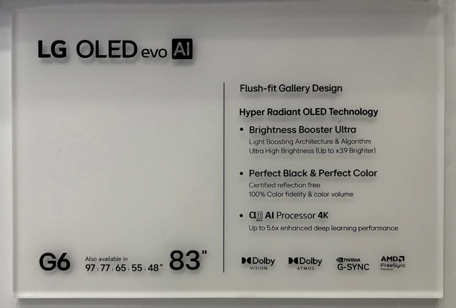 تصاویر تلویزیون‌های OLED ال‌جی G6 و W6 با پنل «Hyper Radiant» روشن‌تر لو رفت