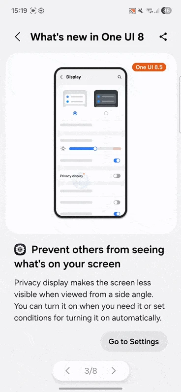 قابلیت Privacy Display در گلکسی S26 Ultra؛ پایان کنجکاوی اطرافیان در نمایشگر گوشی
