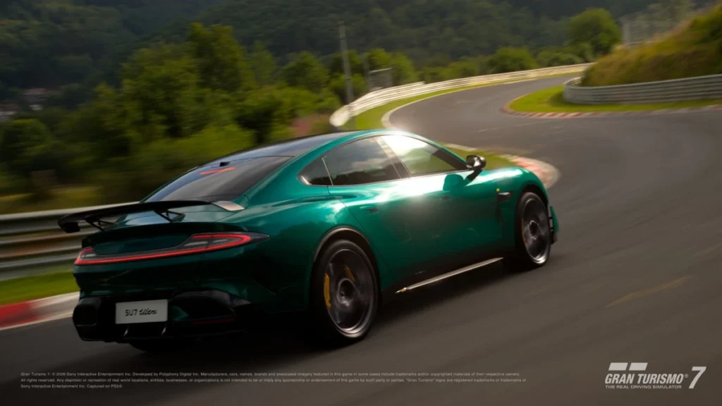 شیائومی SU7 Ultra به بازی Gran Turismo 7 پیوست 10 شیائومی SU7 Ultra به بازی Gran Turismo 7 پیوست