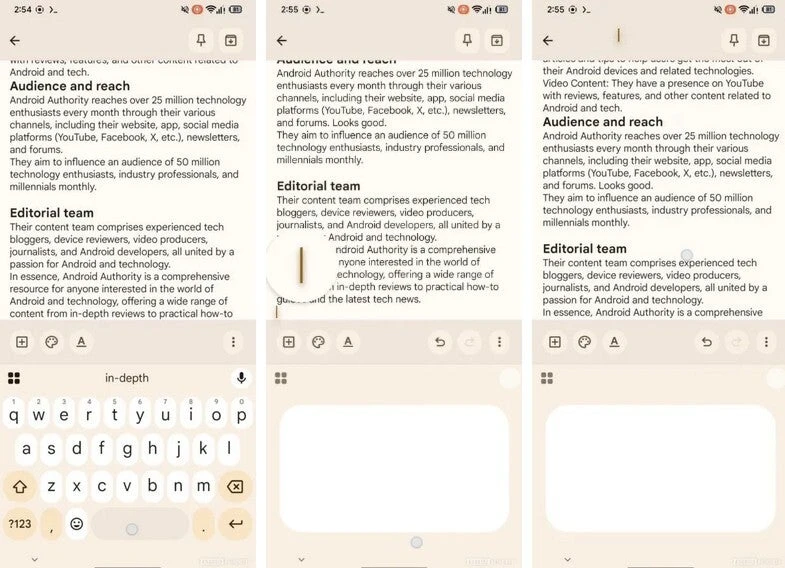 قابلیت جدید Gboard: تایپ آسان تر و سریع تر روی نمایشگرهای لمسی 9 قابلیت جدید Gboard: تایپ آسان تر و سریع تر روی نمایشگرهای لمسی
