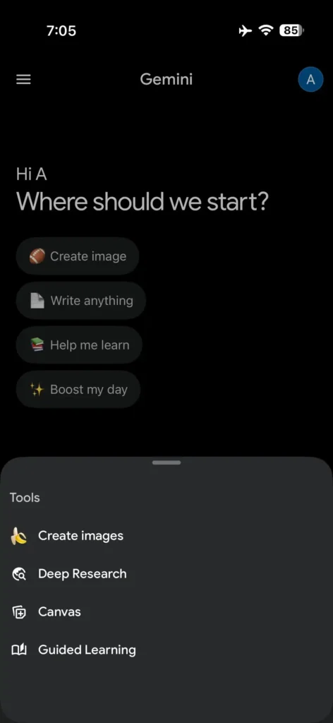 بازطراحی بخش «Tools» جمینای در اندروید و iOS؛ حذف پیش نمایش از «My stuff» 12 بازطراحی بخش «Tools» جمینای در اندروید و iOS؛ حذف پیشنمایش از «My stuff»