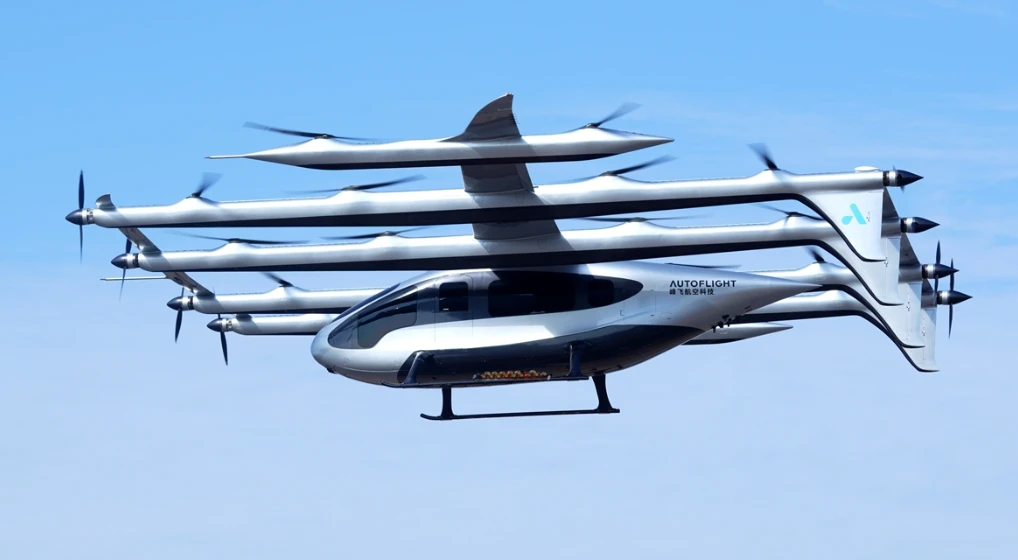 چین اولین eVTOL ​​بزرگ جهان را به پرواز درآورد