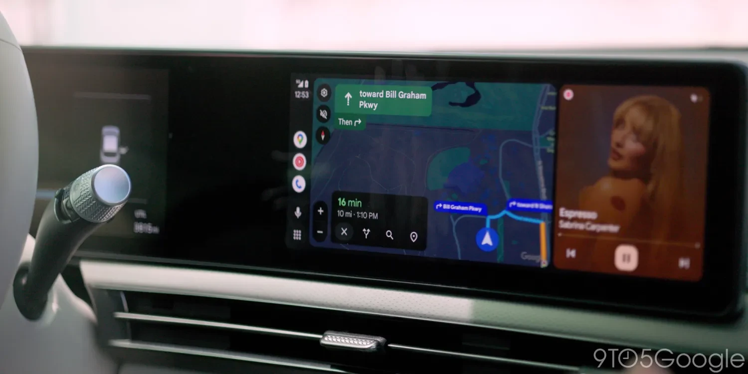 آپدیت اندروید اتو ۱۶.۳ منتشر شد؛ ردپای اپلیکیشن‌ های ویدئویی و تم روشن در Android Auto
