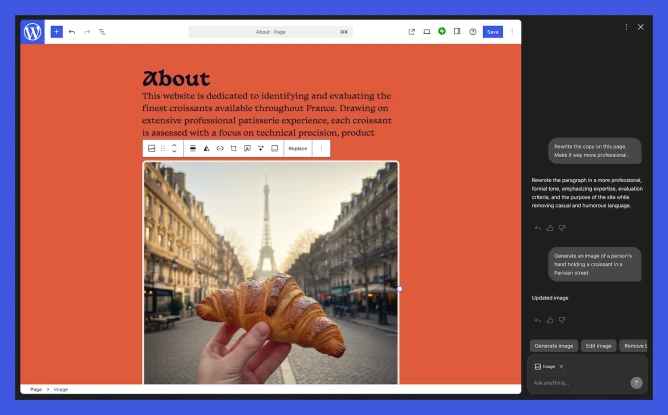 تحول در مدیریت سایت؛ دستیار هوشمند وردپرس با قابلیت ویرایش خودکار و تولید تصویر معرفی شد
