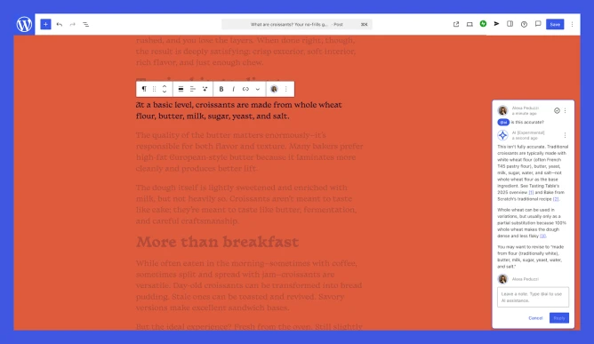 تحول در مدیریت سایت؛ دستیار هوشمند وردپرس با قابلیت ویرایش خودکار و تولید تصویر معرفی شد
