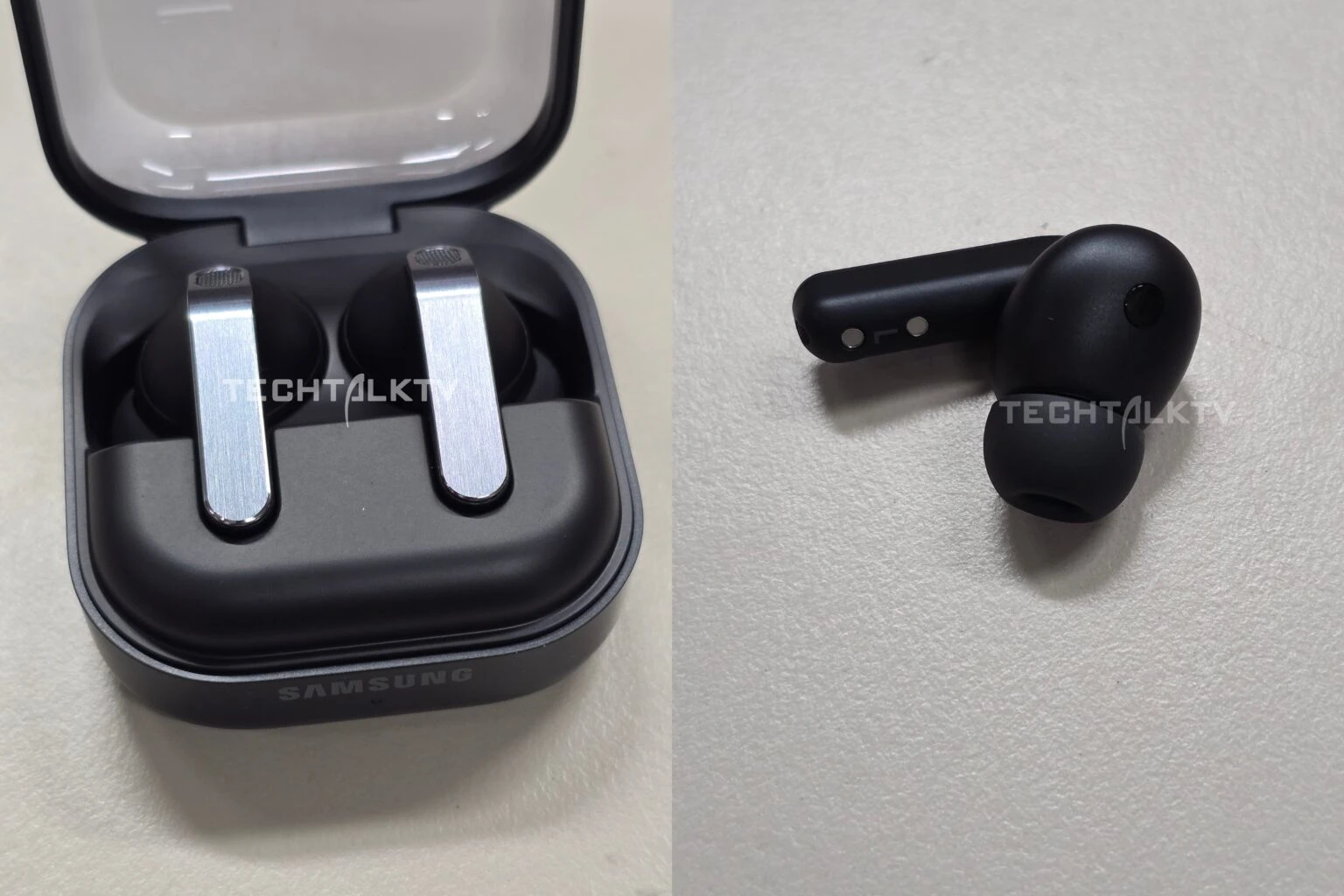 تصاویر سامسونگ Galaxy Buds 4 و Buds 4 Pro با ساقههای صاف منتشر شد 9 تصاویر ساختگی Galaxy Buds 4 و Buds 4 Pro با ساقههای صاف منتشر شد