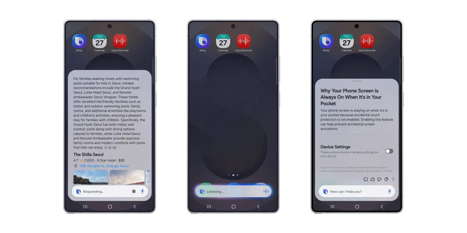 بازگشت قدرتمند بیکسبی؛ سامسونگ از هوش مصنوعی جدید خود در One UI 8.5 رونمایی کرد 6 بازگشت قدرتمند بیکسبی؛ سامسونگ از هوش مصنوعی جدید خود در One UI 8.5 رونمایی کرد 1
