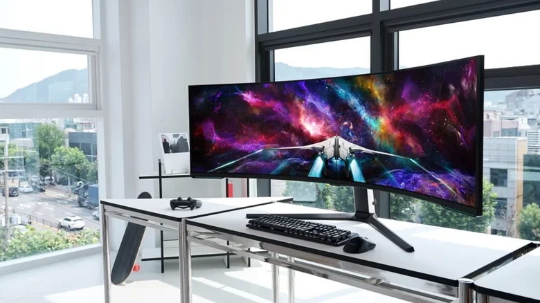 مانیتور گیمینگ خمیده ۵۷ اینچی سامسونگ Odyssey Neo G9