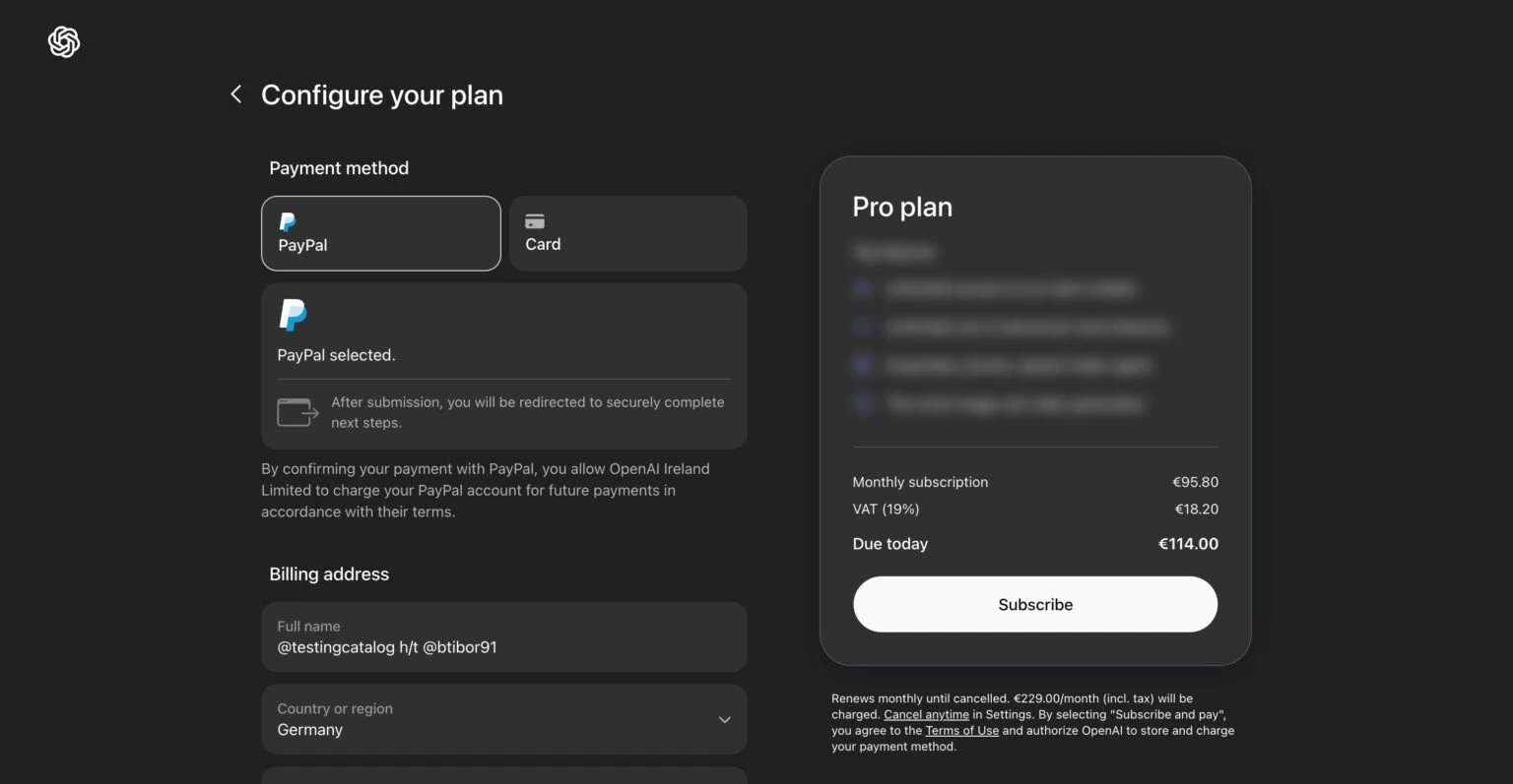 شرکت OpenAI ممکن است اشتراک جدید ChatGPT Pro Lite ارائه دهد 9 شرکت OpenAI ممکن است اشتراک جدید ChatGPT Pro Lite ارائه دهد