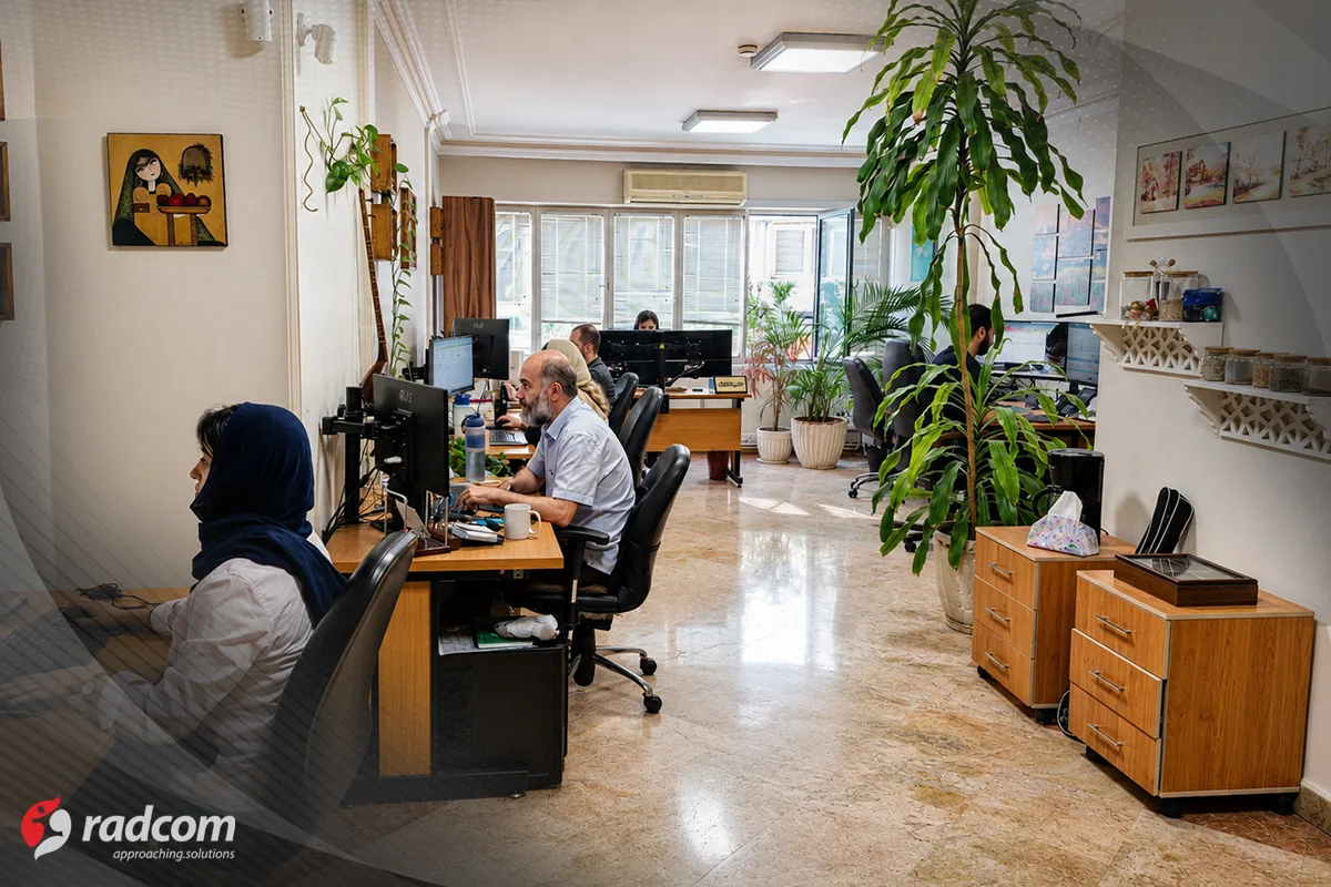 شرکت دانش‌بنیان رادکام، از ثبت دامنه تا طراحی پورتال‌های سازمانی
