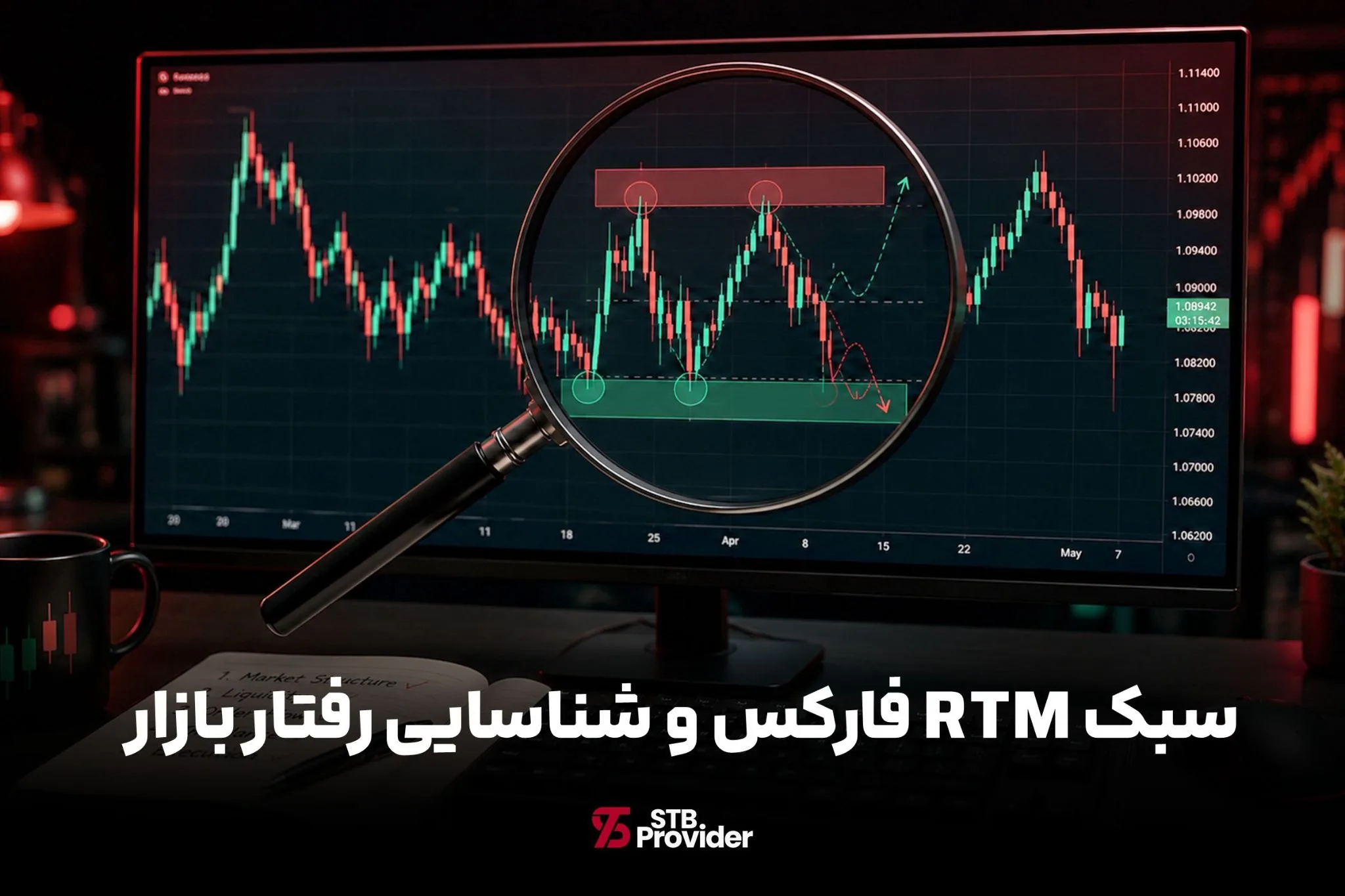 آموزش RTM فارکس؛ راهنمای تحلیل به سبک Read The Market