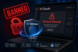 مسدود شدن حساب Claude AI