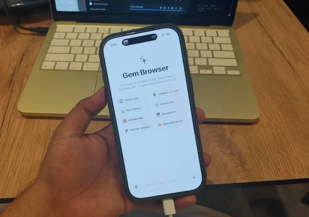 مرورگر Gem؛ هوش مصنوعی جدیدی که تمام وب‌سایت‌ های اینترنت را بازطراحی می‌کند