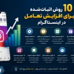 10 روش اثبات-شده برای افزایش تعامل در اینستاگرام