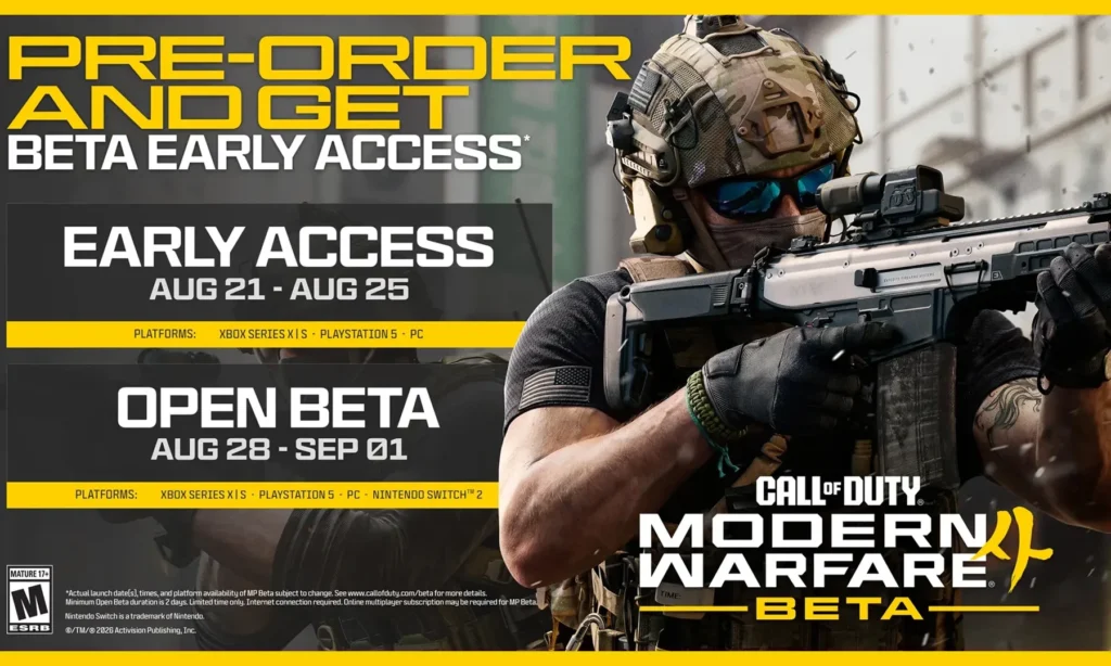همکاری بزرگ سامسونگ با کالاف دیوتی: دسترسی زودهنگام به Modern Warfare 4 و پشتیبانی شگفتانگیز از مانیتورهای اولتراواید 10 همکاری بزرگ سامسونگ با کالاف دیوتی: دسترسی زودهنگام به Modern Warfare 4 و پشتیبانی شگفتانگیز از مانیتورهای اولتراواید