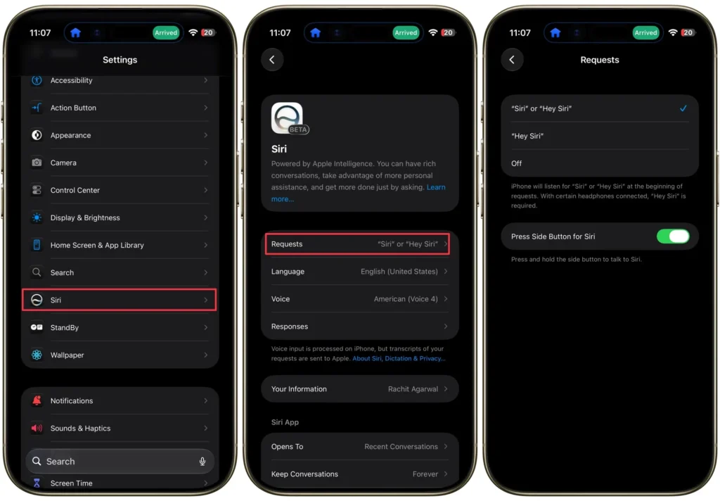 بهترین و کاربردی ترین دستورات سیری برای iOS و macOS؛ راهنمای جامع فرمانهای صوتی و سرگرمکننده هوش مصنوعی اپل 23 بهترین و کاربردی ترین دستورات سیری برای iOS و macOS؛ راهنمای جامع فرمانهای صوتی و سرگرمکننده هوش مصنوعی اپل