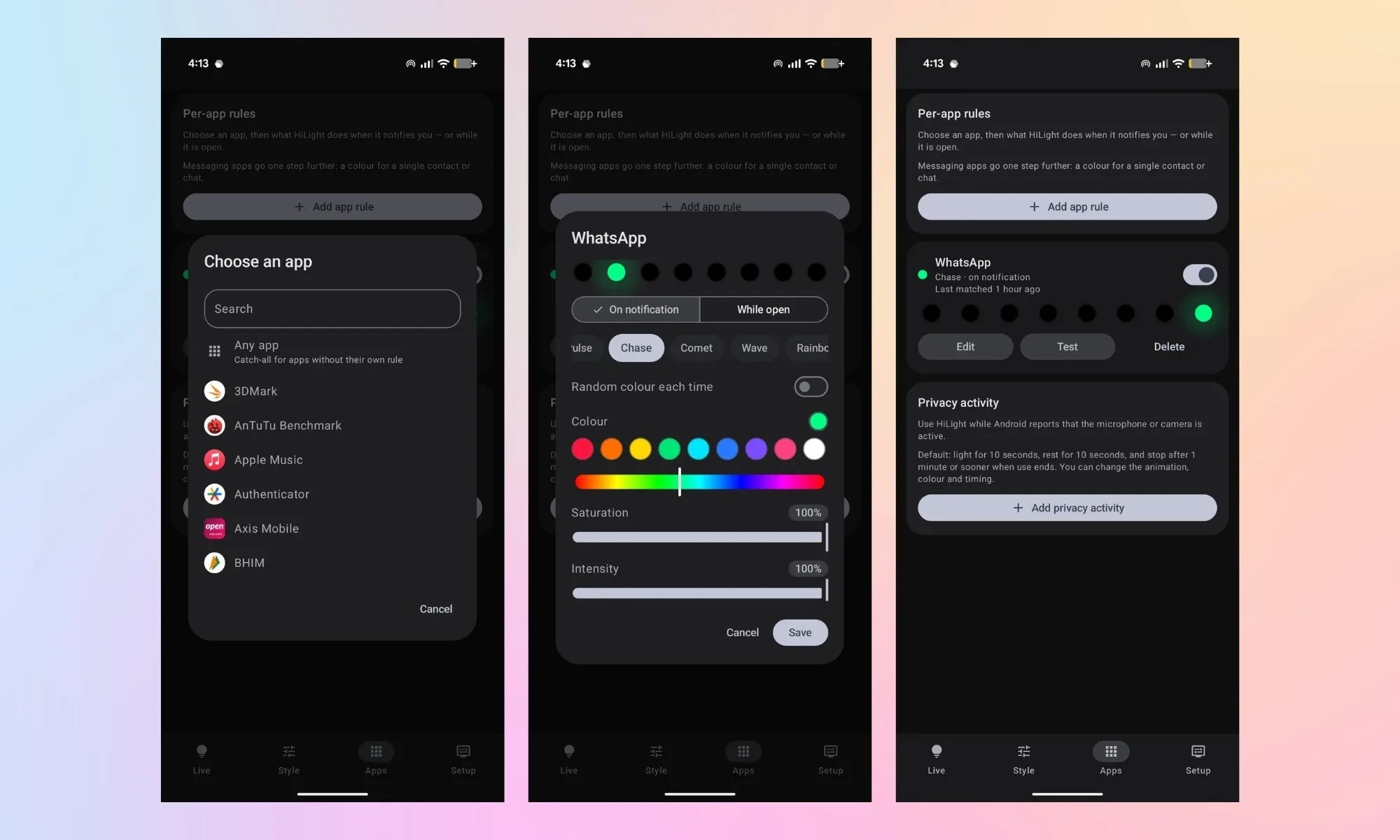 افشای قابلیت های مخفی نور RGB در پیکسل ۱۱ پرو؛ اپلیکیشن HiLight Studio پتانسیل واقعی گوگل را آزاد کرد 11 افشای قابلیت های مخفی نور RGB در پیکسل ۱۱ پرو؛ اپلیکیشن HiLight Studio پتانسیل واقعی گوگل را آزاد کرد