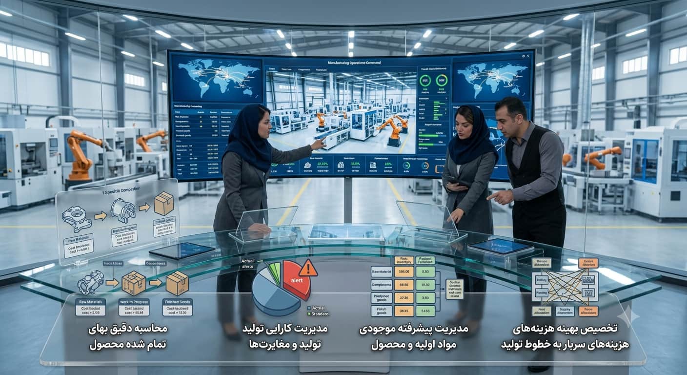 مدیریت هوشمندانه هزینه ها در کرج و تهران؛ خدمات حسابداری تخصصی برای تولیدکنندگان 9 حسابداری تخصصی در صنعت