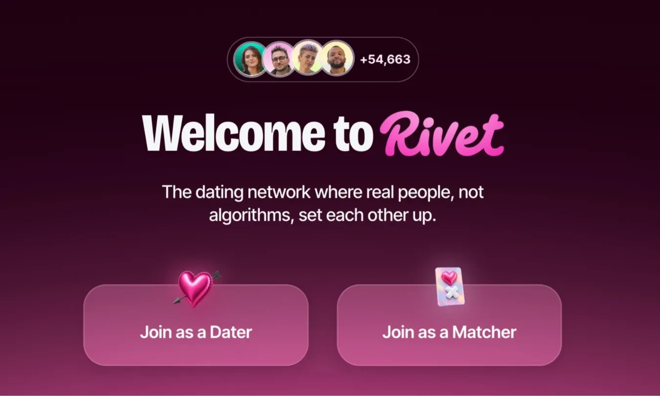 اپلیکیشن دوستیابی Rivet معرفی شد؛ وقتی غریبه‌ ها بهتر از الگوریتم‌ ها واسطه آشنایی می‌شوند