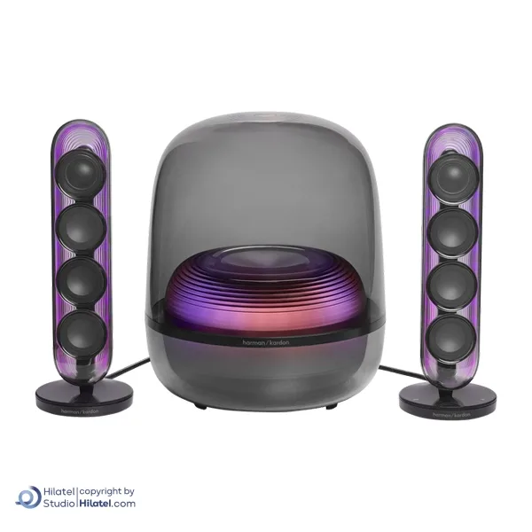 آیا اسپیکر هارمن کاردن ارزش خرید دارد؟ 9 اسپیکر بلوتوثی هارمن کاردن مدل SoundSticks 5