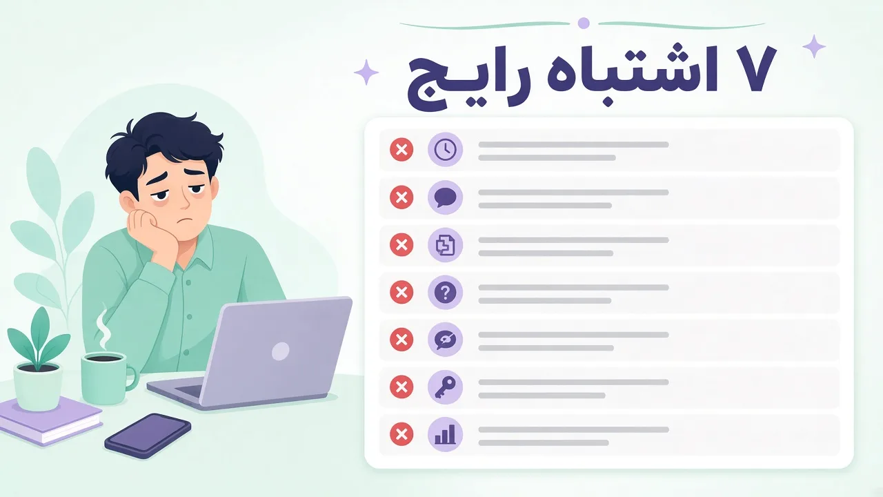 یک روز بدون پیام بیپاسخ؛ دایرکت هوشمند در برابر مدیریت دستی دایرکت اینستاگرام 10 هفت اشتباه رایج در مدیریت دستی دایرکت اینستاگرام
