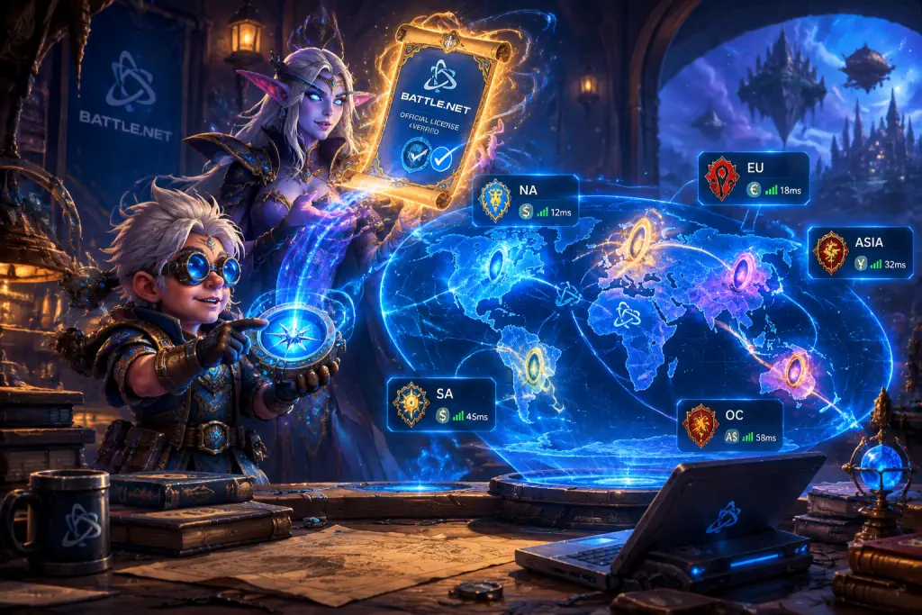 ۵ فاکتور کلیدی در انتخاب ریجن و خرید لایسنسهای رسمی Battle.net برای کاربران ایرانی 9 ۵-فاکتور-کلیدی-در-انتخاب-ریجن-و-خرید-لایسنس-های-رسمی-Battle.net-برای-کاربران-ایرانی