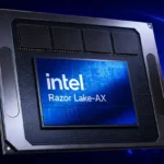 تأیید پردازنده Razor Lake-AX توسط اینتل؛ قدرت هوش مصنوعی ۴ برابری نسبت به Panther Lake