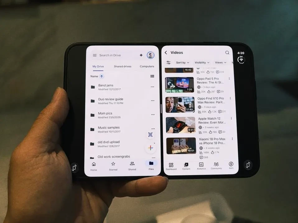 بررسی اولیه آیفون دوئو (iPhone Duo) پس از ۴ روز استفاده در دنیای واقعی: نقاط قوت و ضعف اولین گوشی تاشو اپل 18 بررسی اولیه آیفون دوئو (iPhone Duo) پس از ۴ روز استفاده در دنیای واقعی: نقاط قوت و ضعف اولین گوشی تاشو اپل
