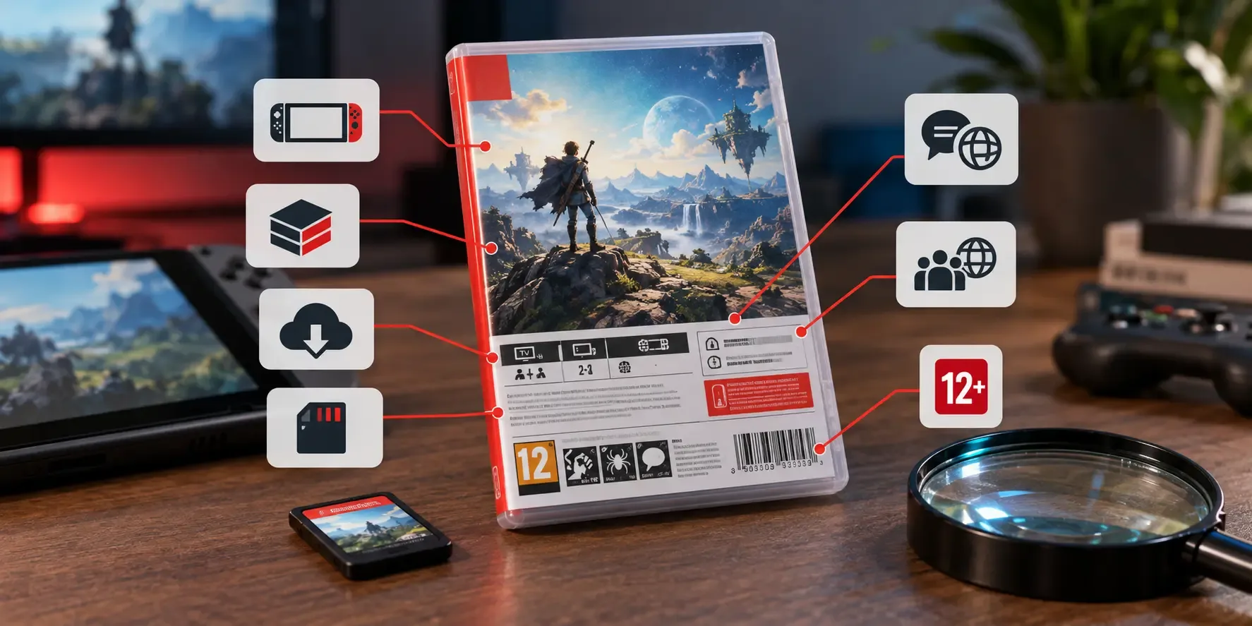 روی جعبه بازی Switch 2 چه نوشته؟ نکاتی که قبل از خرید باید بدانید 11 روی جعبه بازی Switch 2 چه نوشته؟ نکاتی که قبل از خرید باید بدانید