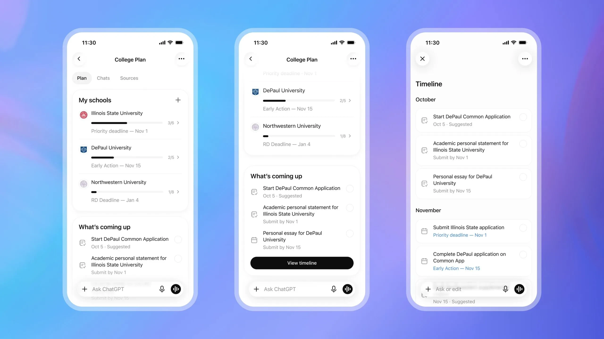 قابلیت های جدید ChatGPT برای نوجوانان؛ رونمایی OpenAI از ابزار برنامهریزی دانشگاه و فلشکارتهای هوشمند 9 قابلیت های جدید چتجیپیتی برای نوجوانان؛ رونمایی OpenAI از ابزار برنامهریزی دانشگاه و فلشکارتهای هوشمند