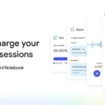 امکان ضبط مستقیم جلسات و سخنرانی‌ ها بدون نیاز به آپلود در جمنی نوت‌بوک (Gemini Notebook) فراهم شد
